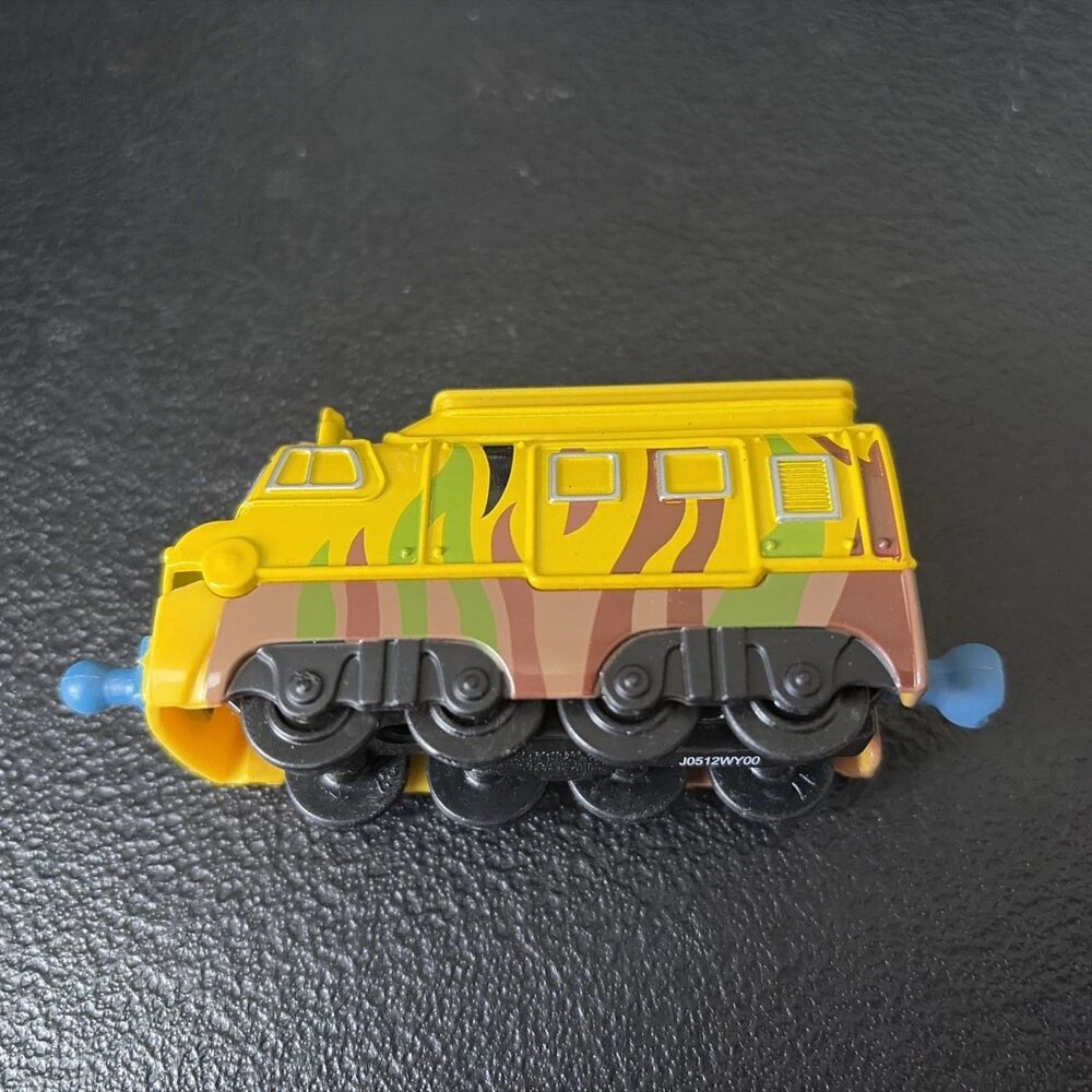 Chuggington, Train, Mtambo Engine, Yellow Safari, Movable Canopy, 2010 Rare
